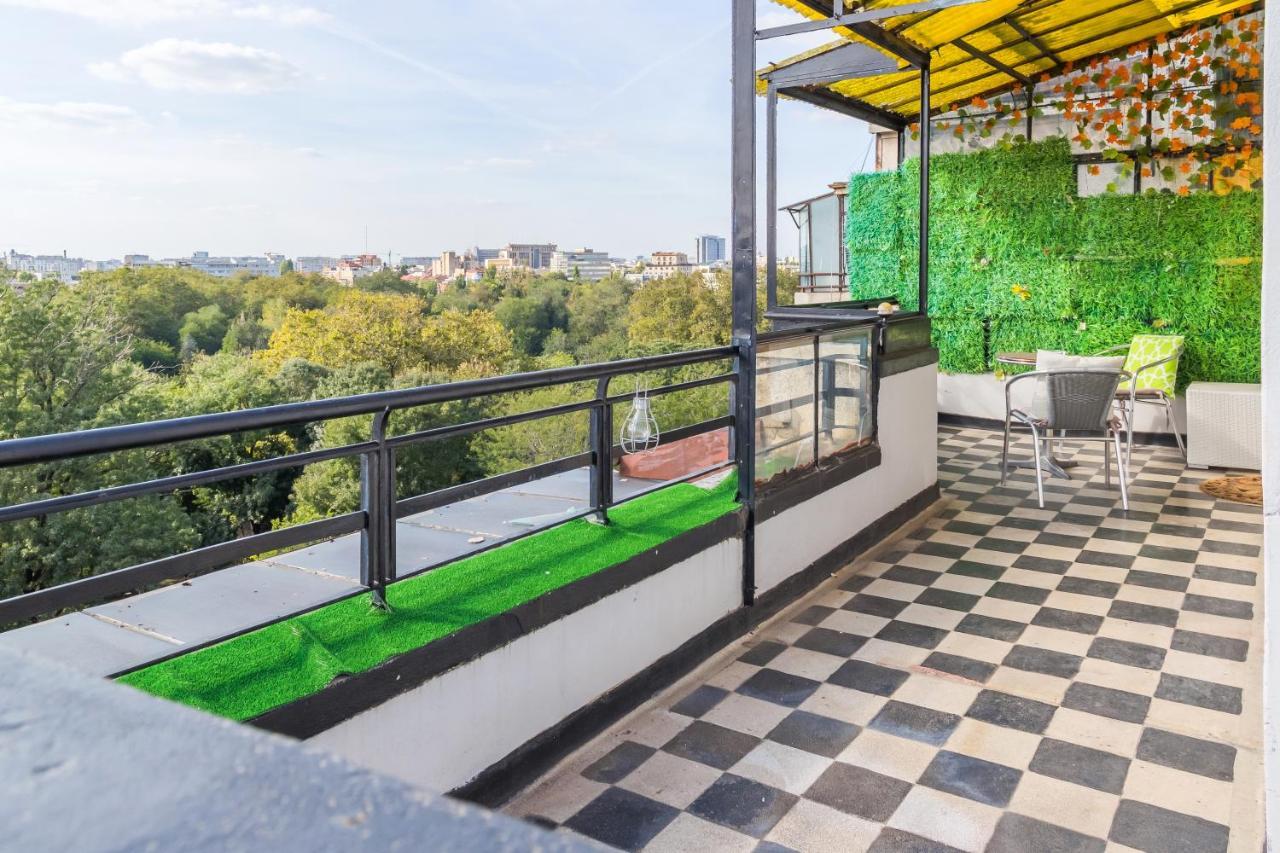 Panoramic Cișmigiu Park Apartment Bucureşti Exterior foto